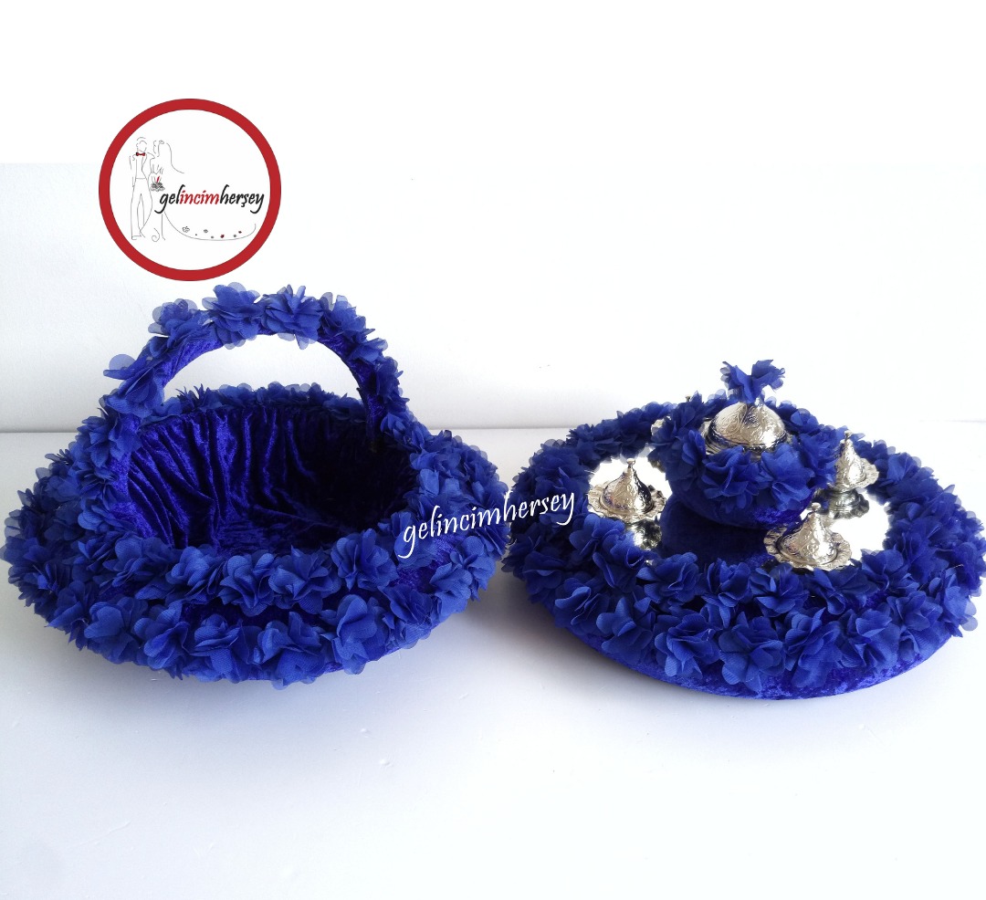 GelincimherşeySaksMaviLazerAynalıKınaSepetiveKınaTepsisi1