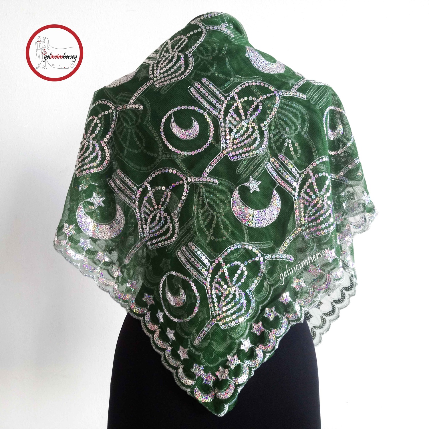 GelincimherşeyTuğraAyYıldızİşlemeliDamatDuvağı