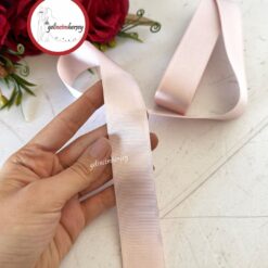 Gelincimherşey 3 cm Saten Grogren Kurdele - PUDRA