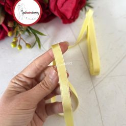 Gelincimherşey 1 cm Saten Kurdele - AÇIK SARI