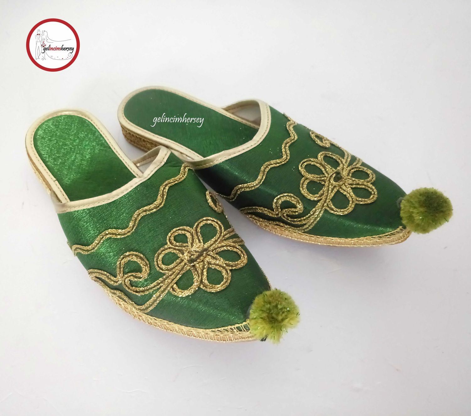 Gelincimhersey36numaraYesilPonponluCarik