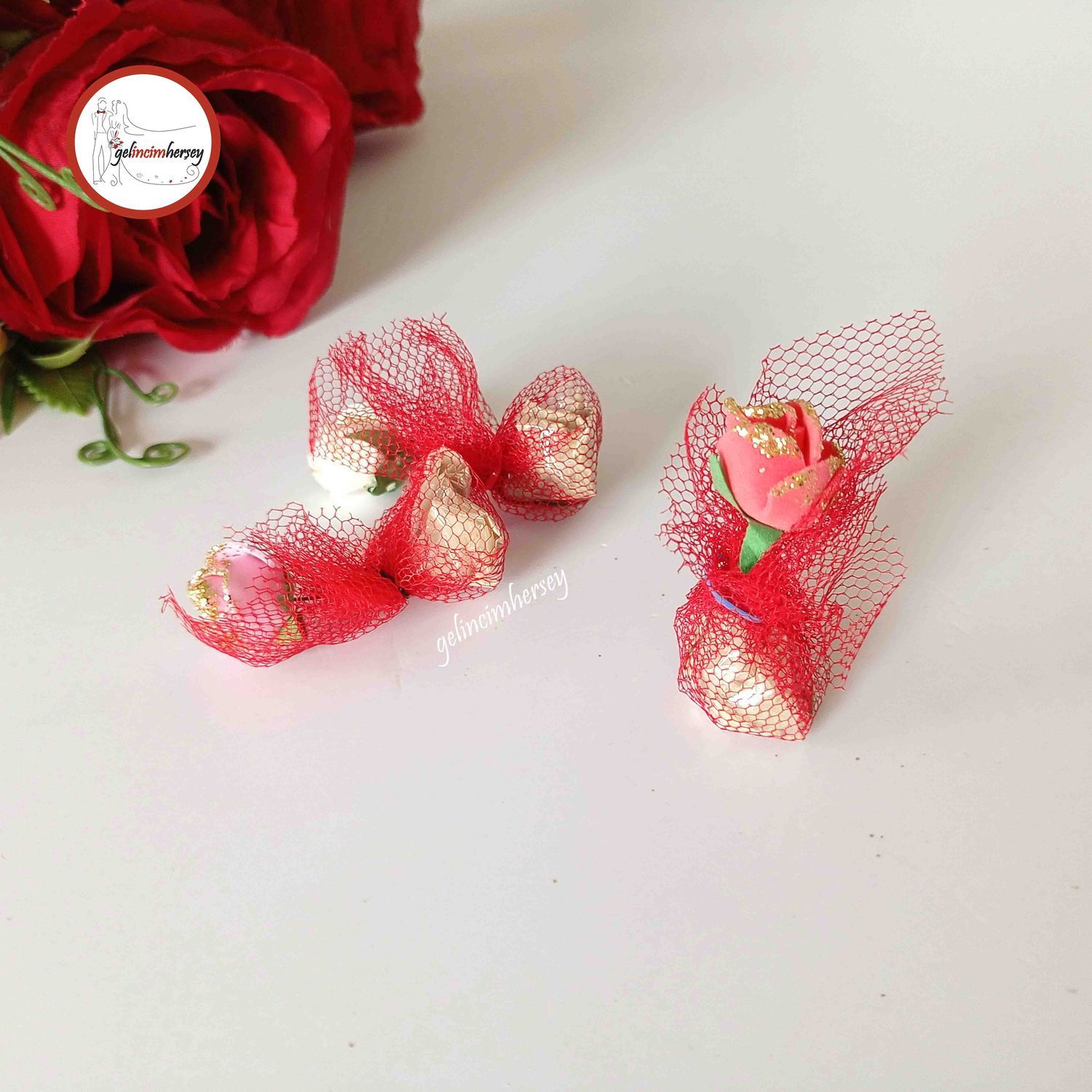 Gelincimherşey100lüSimliLateksHediyelikKına1