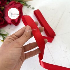 Gelincimherşey 2 cm Saten Kurdele - KIRMIZI