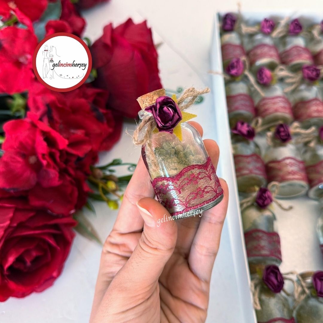 Gelincimherşey40'lıCamŞişeKınaBordo1