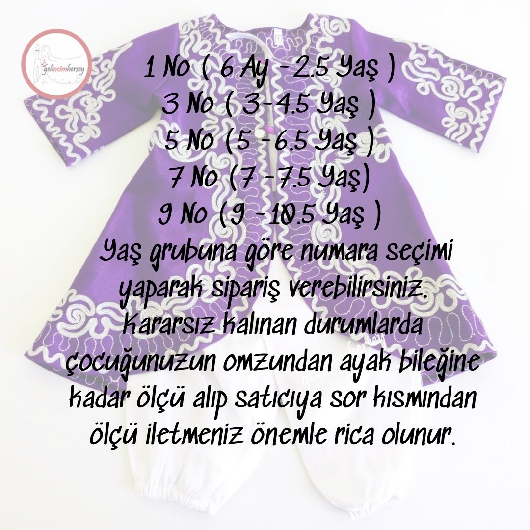 GelincimherşeyMonaraySatenÇocukBindallısıMorGümüş3