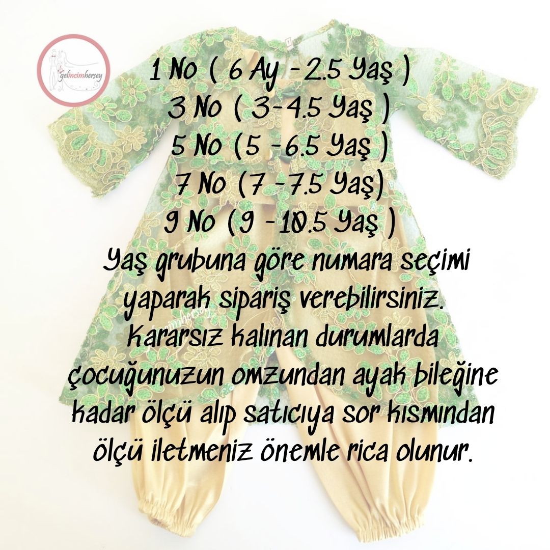 GelincimherşeyTelKırmaÇocukBindallıYeşil2