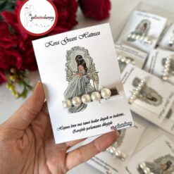 Gelincimherşey 25'li Kına Hatırası Hediyelik Toka - EKRU