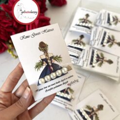 Gelincimherşey 25'li Kına Hatırası Hediyelik Toka - LACİVERT