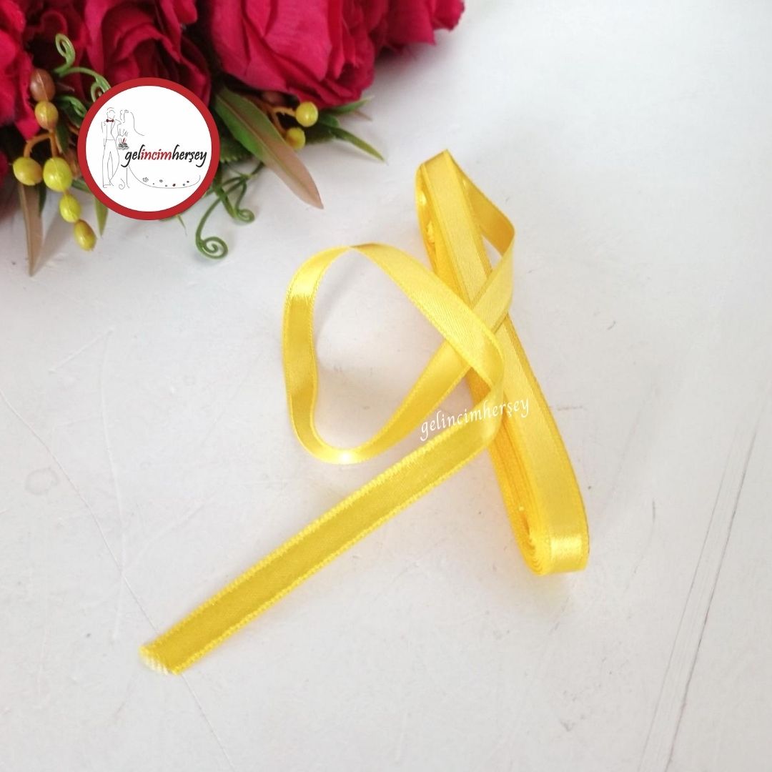 Gelincimherşey1cmSatenKurdeleSarı1