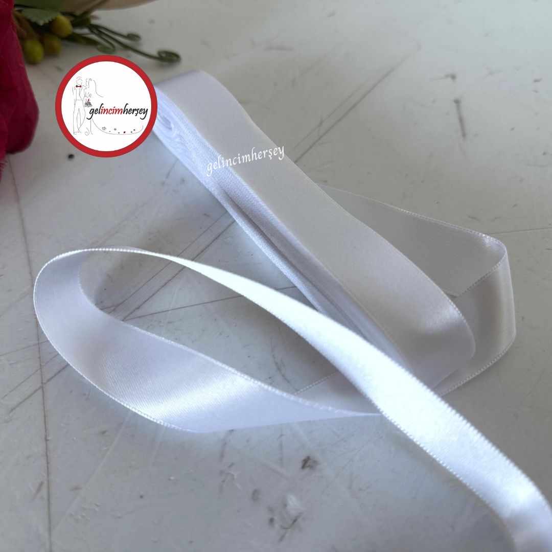 Gelincimherşey2cmSatenKurdeleBeyaz1