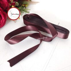 Gelincimherşey 2 cm Saten Kurdele - KAHVERENGİ