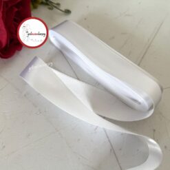 Gelincimherşey 3 cm Saten Kurdele - BEYAZ