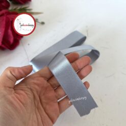 Gelincimherşey 3 cm Saten Kurdele - GRİ