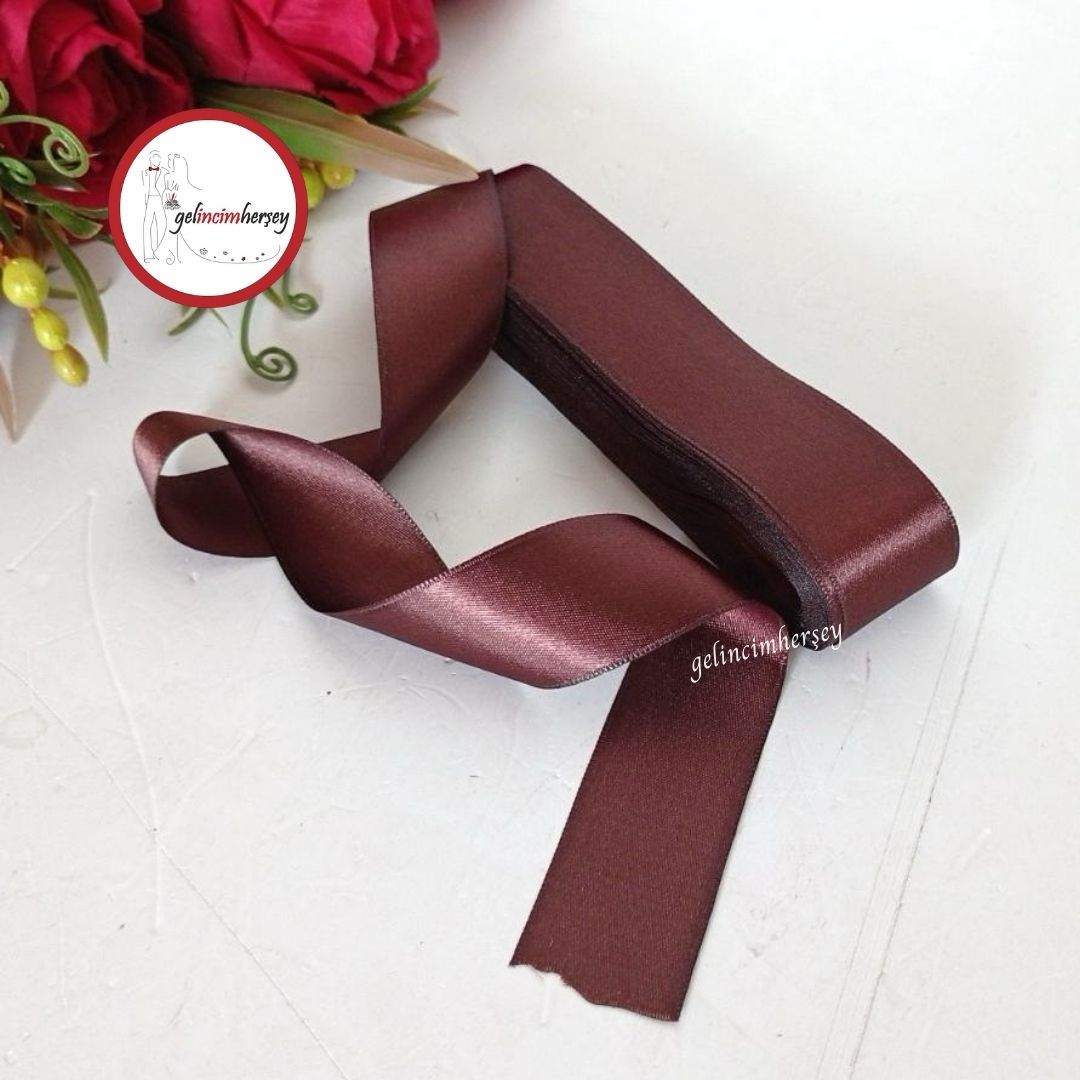 Gelincimherşey3cmSatenKurdeleKahverengi2