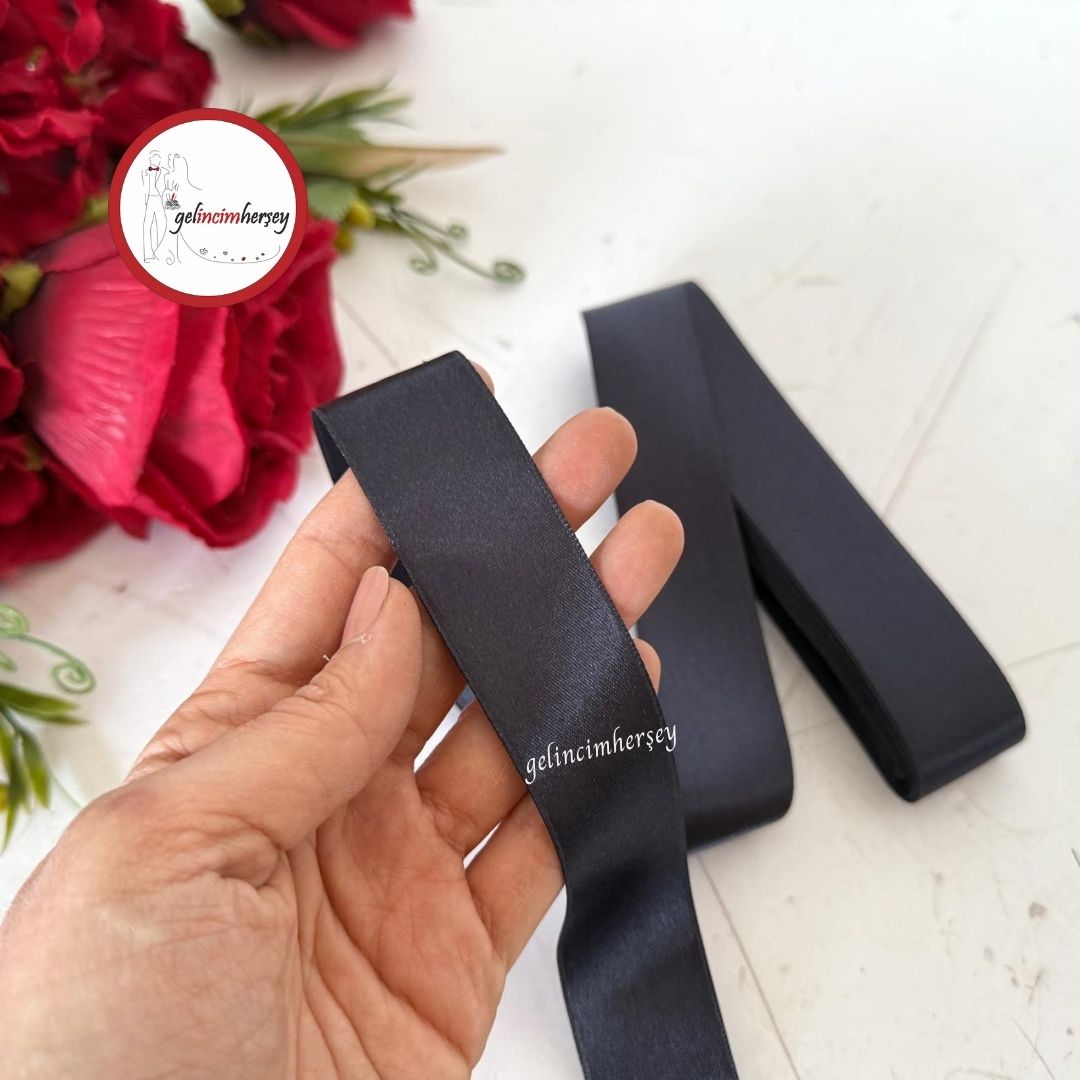 Gelincimherşey3cmSatenKurdeleLacivert2