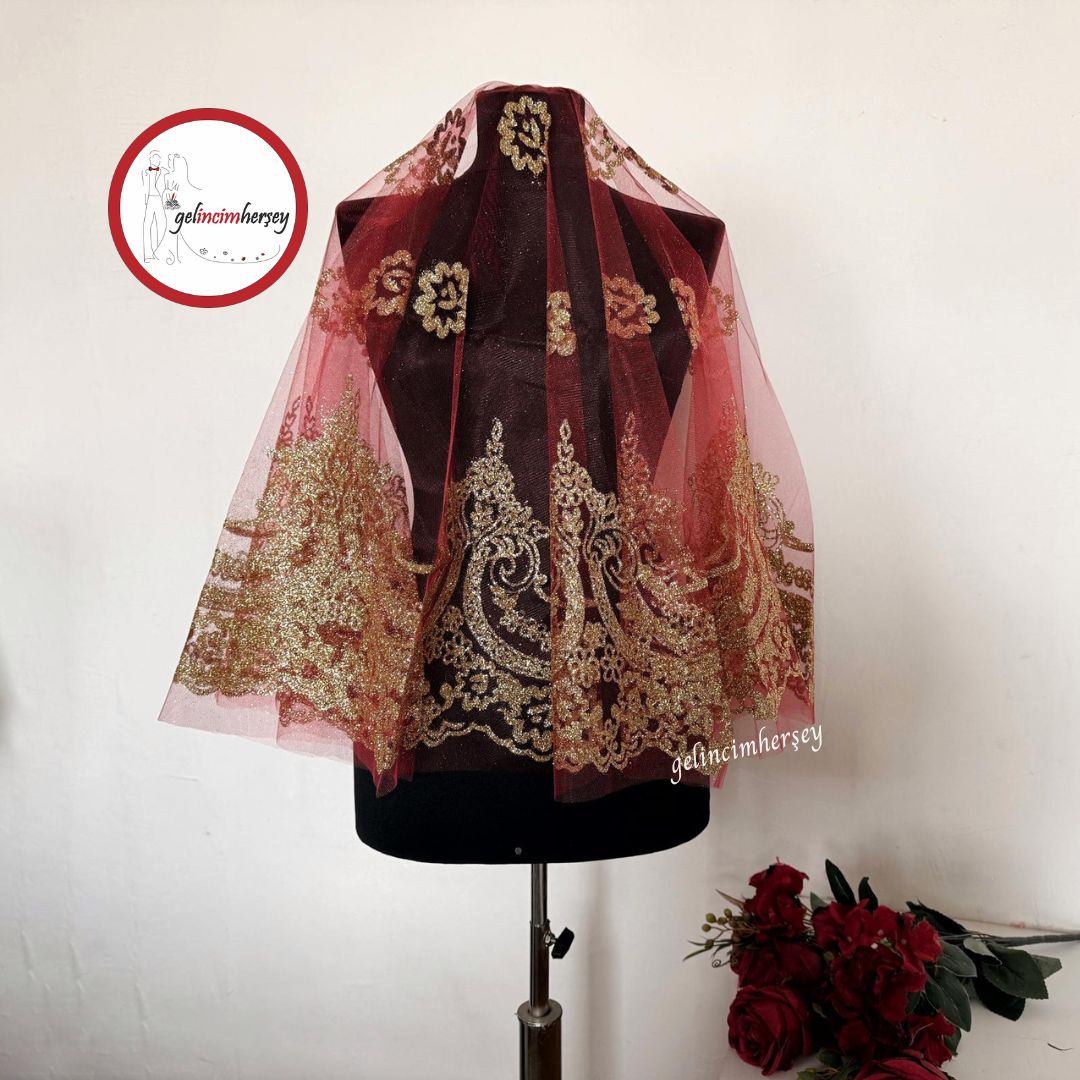 GelincimherşeySimliYuvarlakGelinDuvağıKırmızı