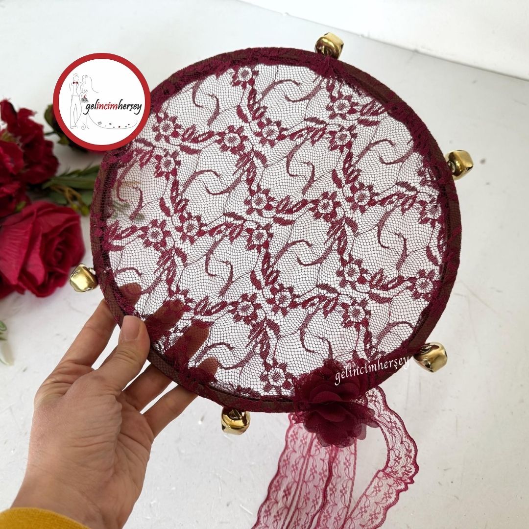 GelincimherşeyZilliKurdeleSüslemeliDantelliKınaGecesiKasnakTefBordo2