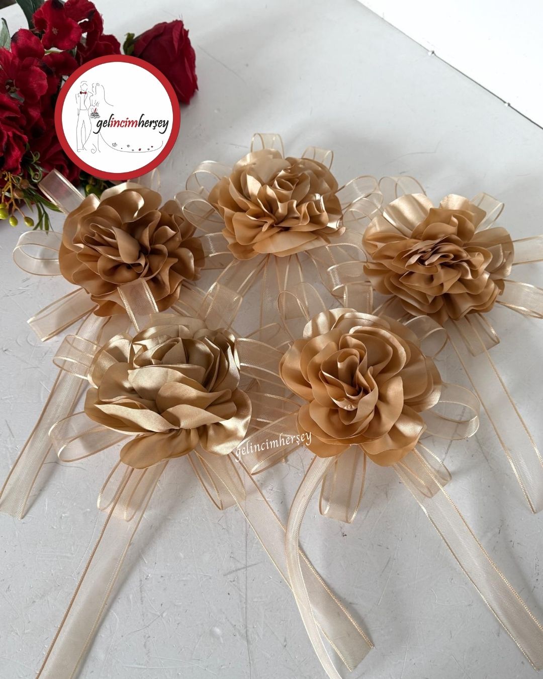 Gelincimherşey5'liBohçaSüsüBej Gelincimherşey 5'li Bohça Süsü Bej