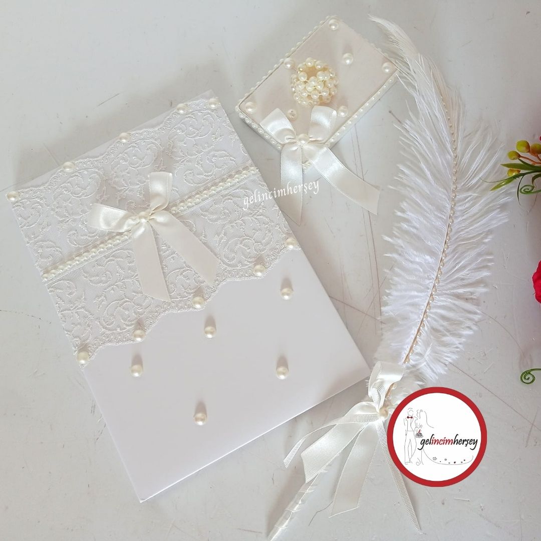 GelincimherşeyDantelİnciSüslemeliÖzelAnıDefteriSeti4