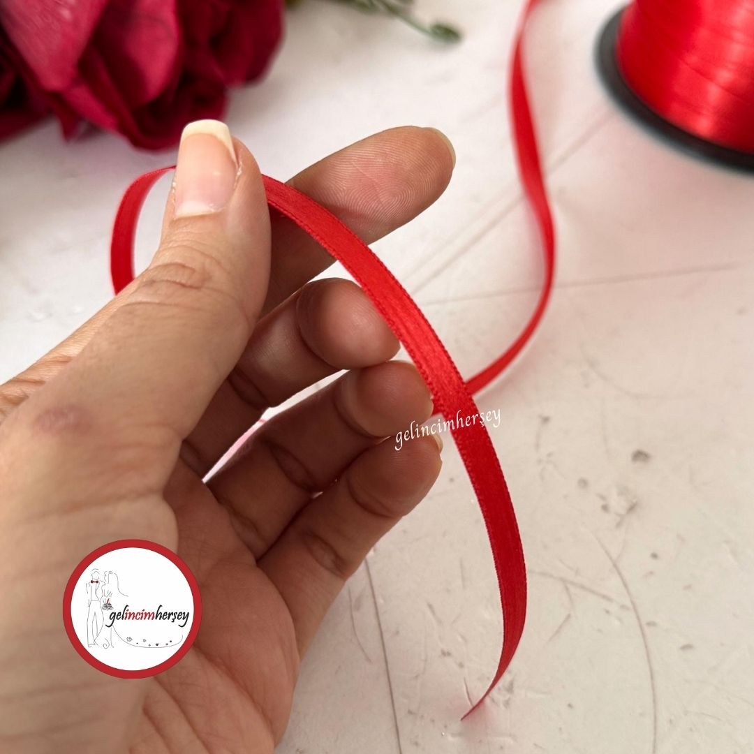 GelincimherşeySatenİnceKurdele6mm5mtKırmızı1