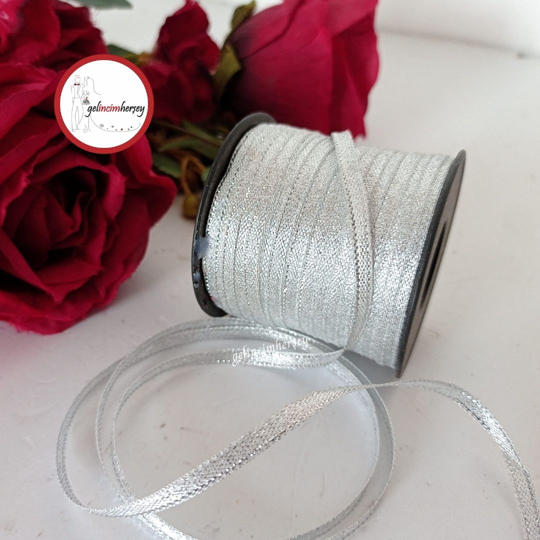 GelincimherşeySimliKurdele6mmGümüş