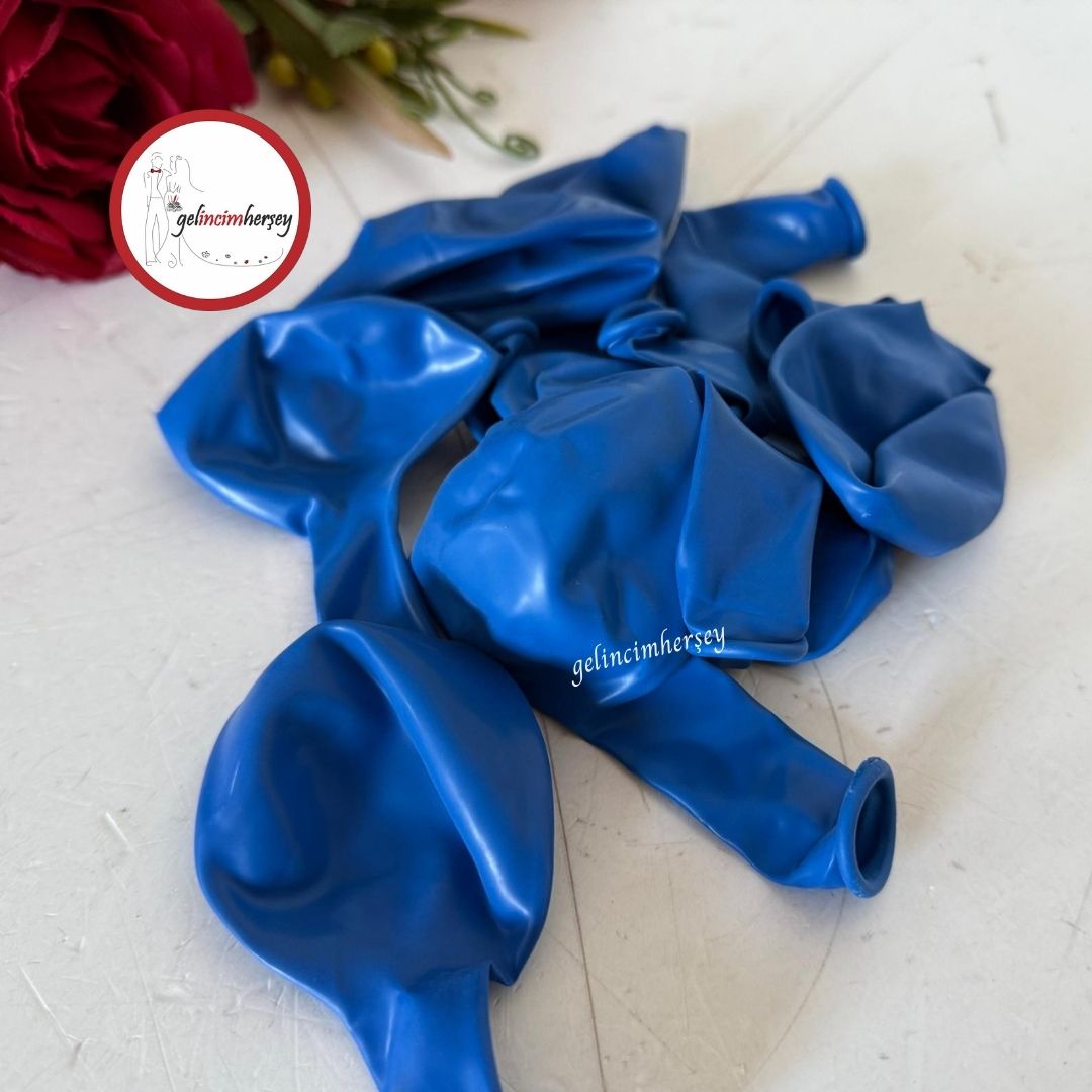 Gelincimherşey10luBalon12inchMavi2