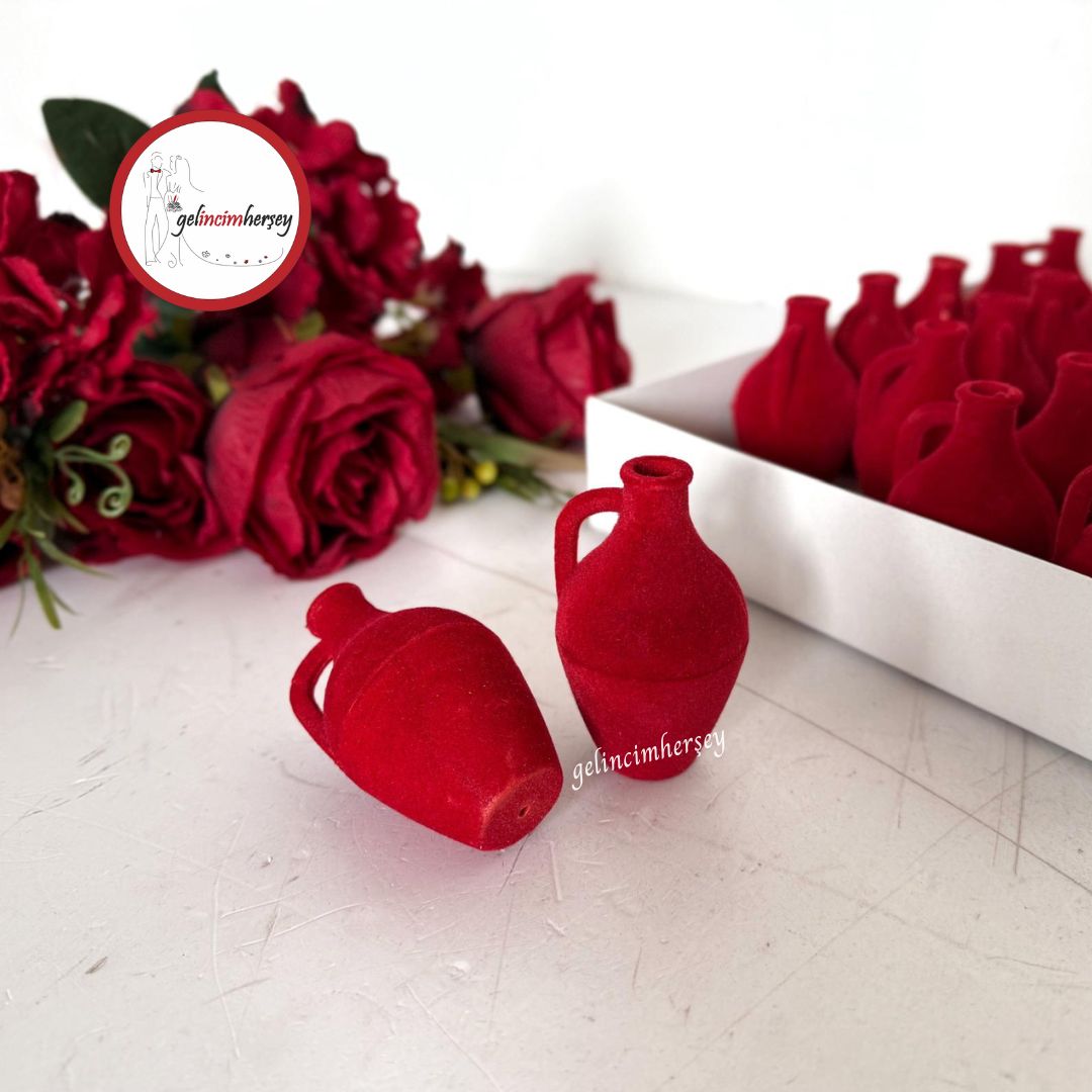 Gelincimherşey24'lüFlokKaplamaMiniTestiHediyelikKınaKırmızı1