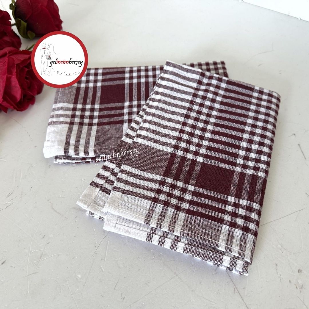 Gelincimherşey2liEkoseliMutfakBeziBordo