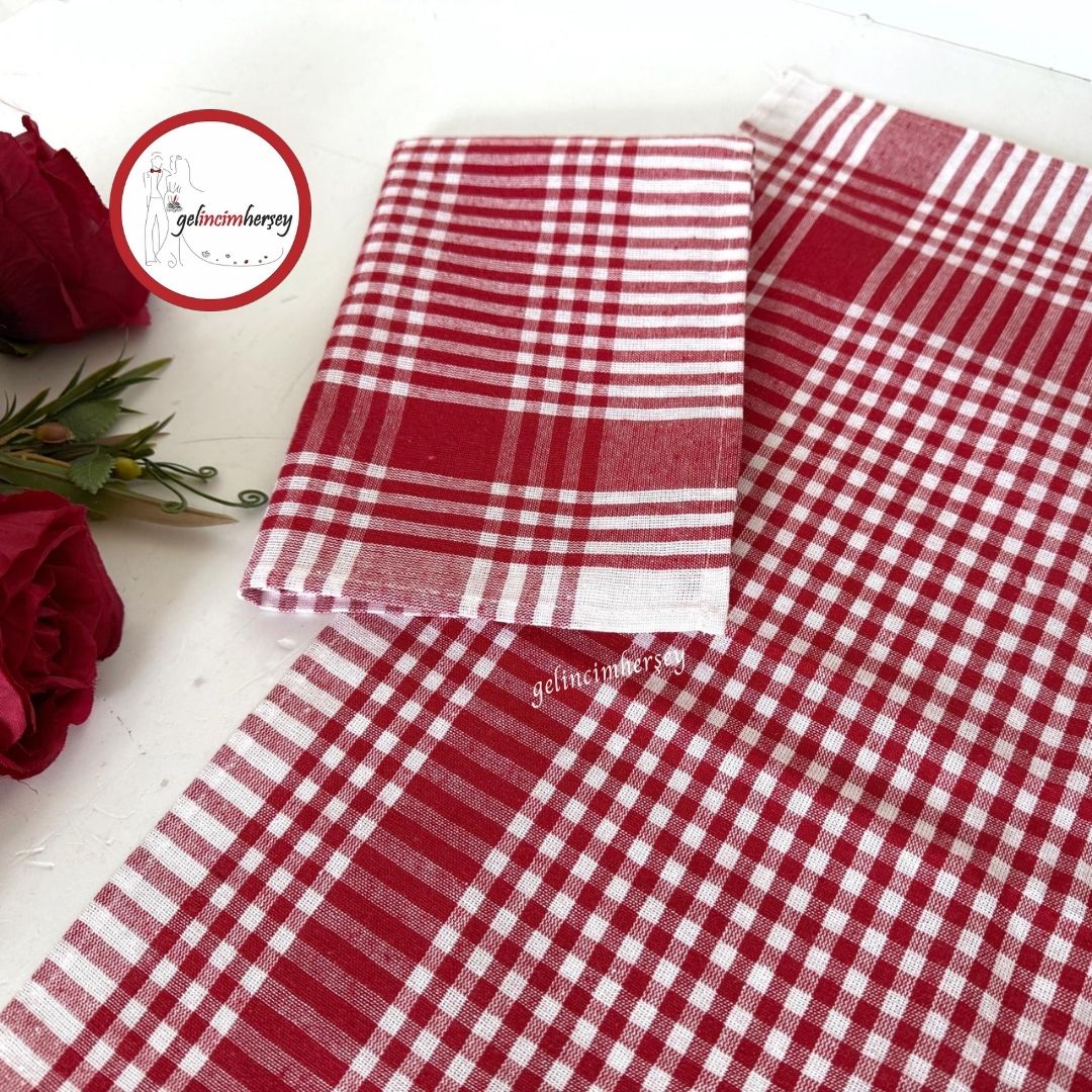 Gelincimherşey2liEkoseliMutfakBeziKırmızı1