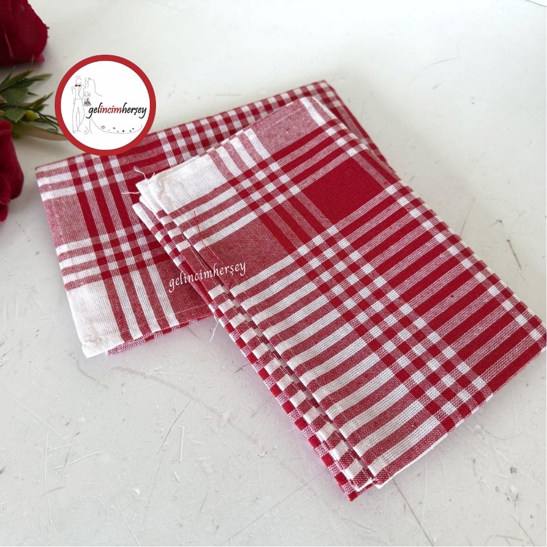 Gelincimherşey2liEkoseliMutfakBeziKırmızı2