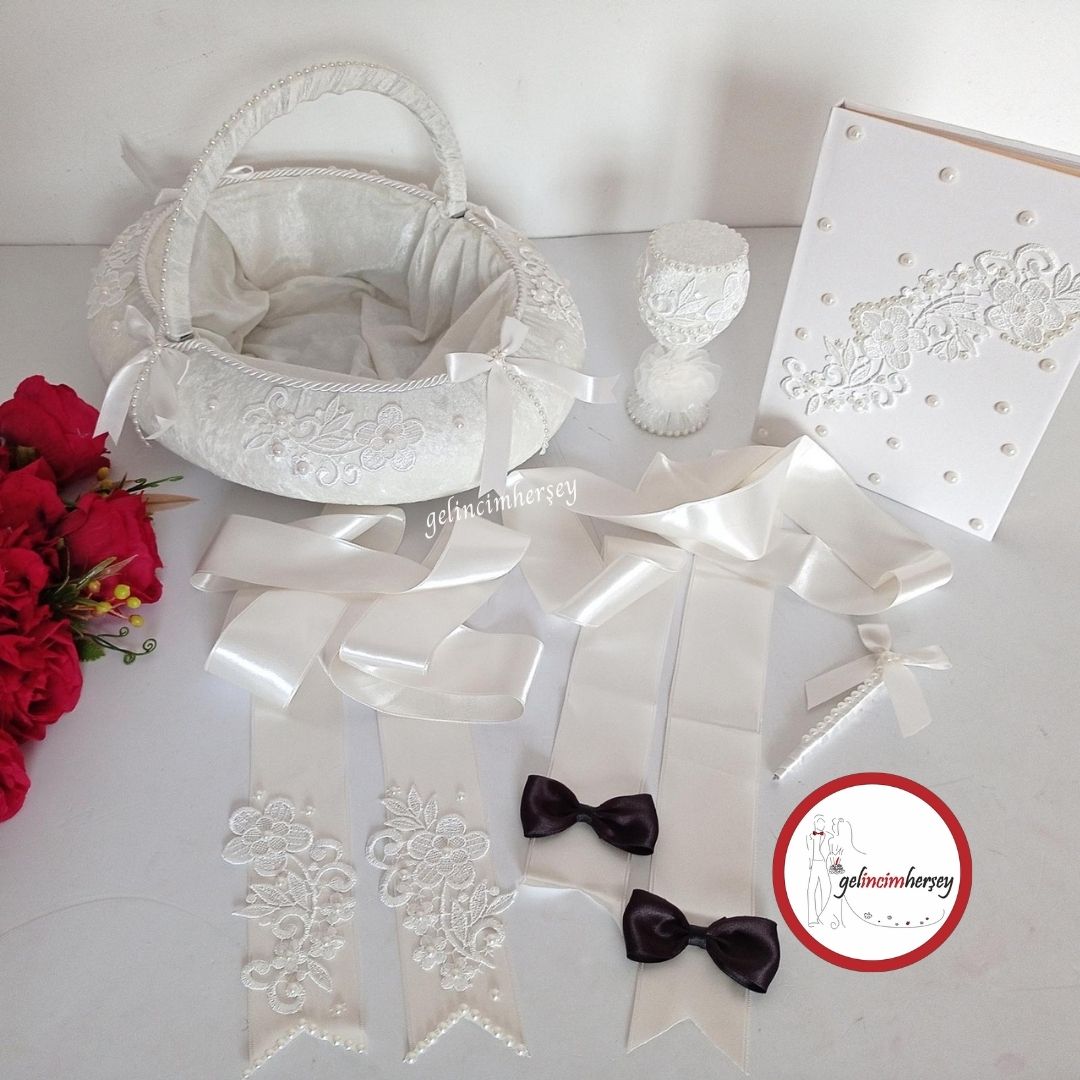 GelincimherşeyDüğünNikahSetiDantelli1