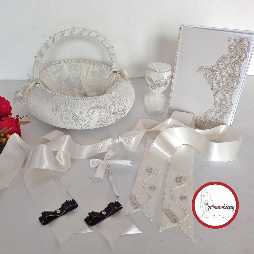GelincimherşeyDüğünNikahSetiFransızDantelli2