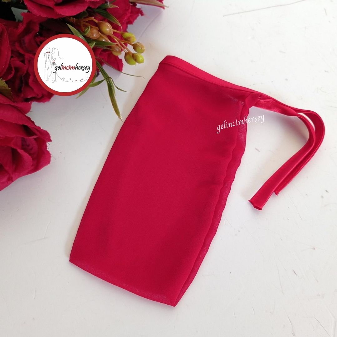 GelincimherşeyMaşallahNakışlıŞifonSünnetÇocuğuDuvağıKırmızı-Altın2