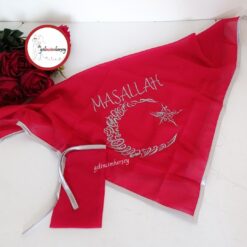 Gelincimherşey Maşallah Nakışlı Şifon Sünnet Çocuğu Duvağı