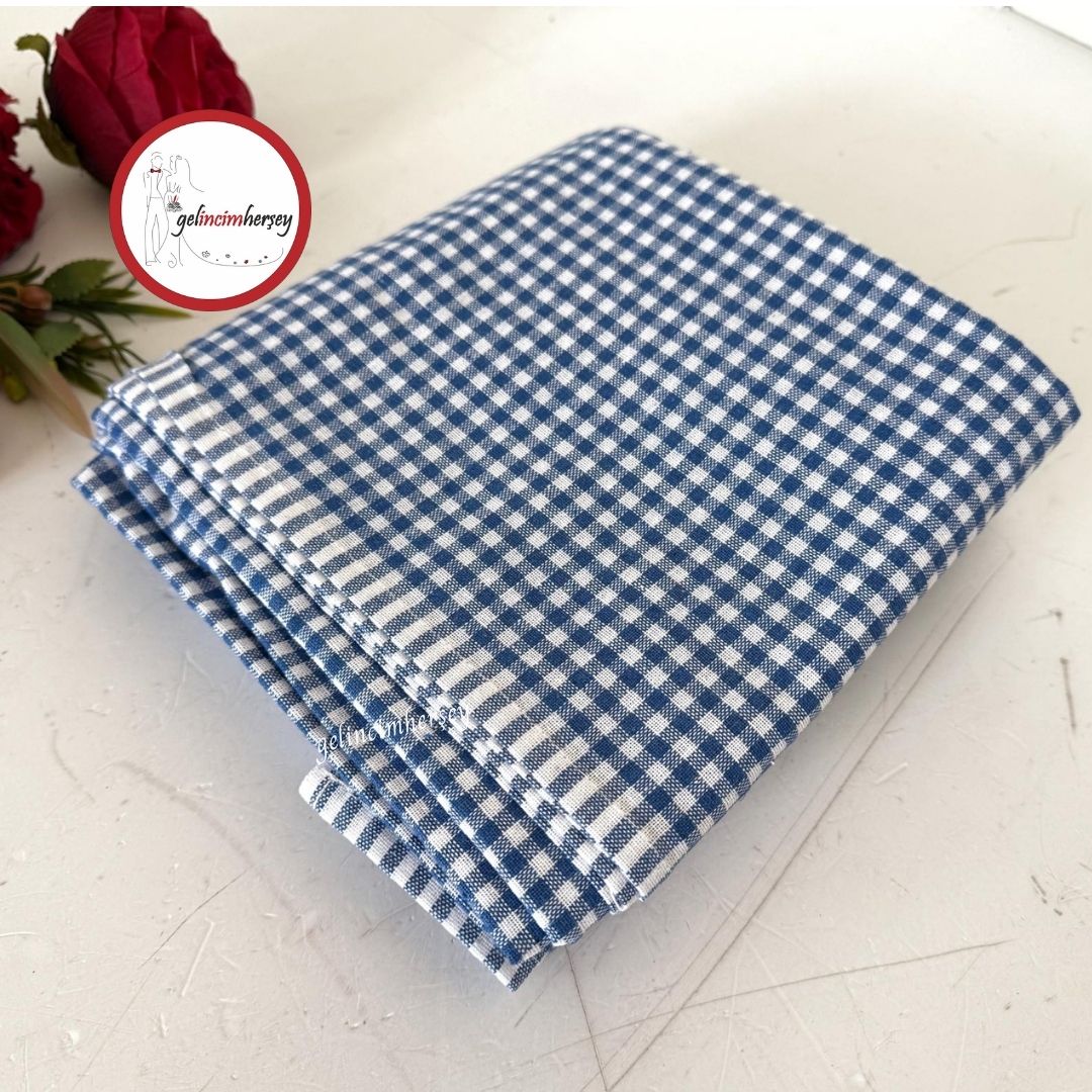 GelincimherşeyPötikareMasaÖrtüsüSaksMavi