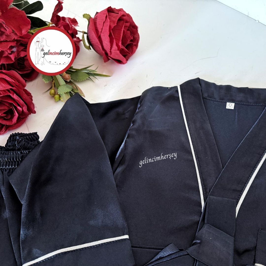 GelincimherşeySatenSünnetPijamasıLacivert