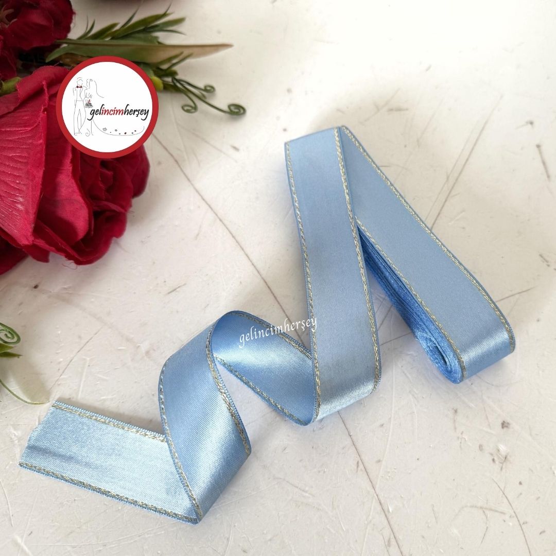 Gelincimherşey3cmSatenKurdeleSimŞeritliMavi