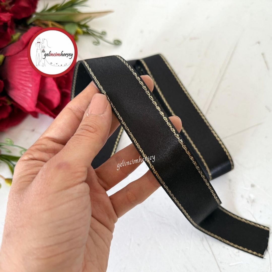Gelincimherşey3cmSatenKurdeleSimŞeritliSiyah2