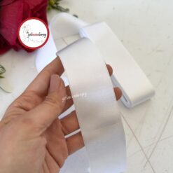 Gelincimherşey 4 cm Saten Kurdele - BEYAZ