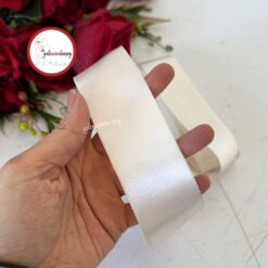 Gelincimherşey 4 cm Saten Kurdele - KREM