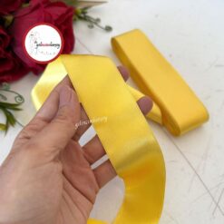 Gelincimherşey 4 cm Saten Kurdele - SARI