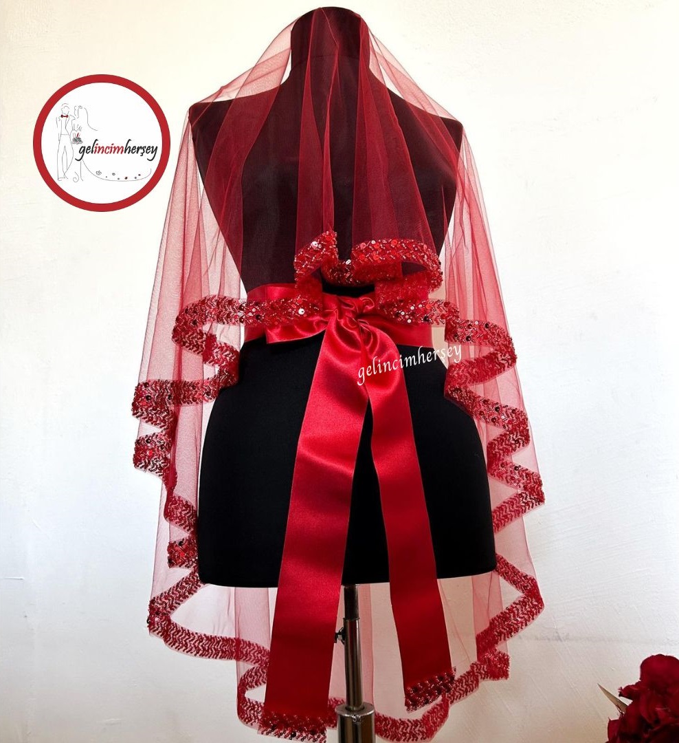 GelincimherşeyBoncukluPayetliSuYoluDuvakSetiKırmızı2