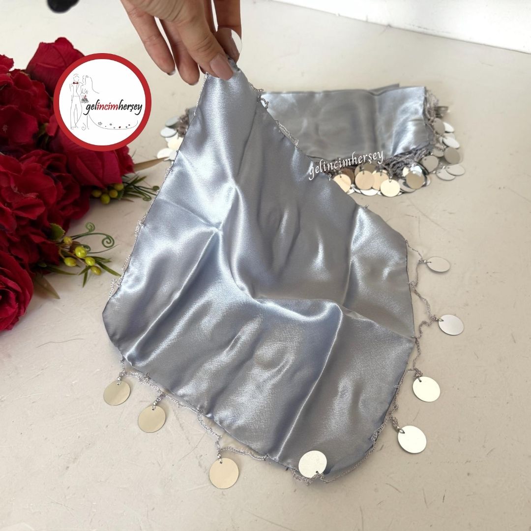 Gelincimherşey10’luPulPayetSüslemeliSatenHalayMendiliGri1