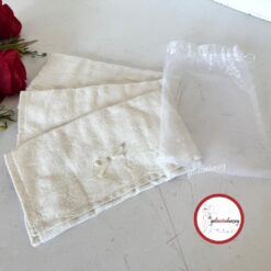 Gelincimherşey 3'lü Keseli Güpür Süslemeli Mutfak Havlusu