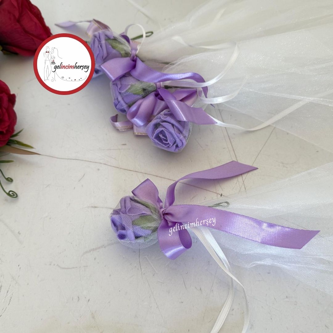 Gelincimherşey5’liKurdeleSüslüÇiçekliKonvoySüsüMor2