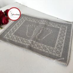 Gelincimherşey Bukle Dokulu Banyo Paspası - GRİ