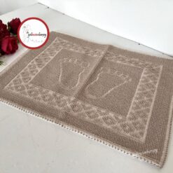 Gelincimherşey Bukle Dokulu Banyo Paspası - KAHVERENGİ