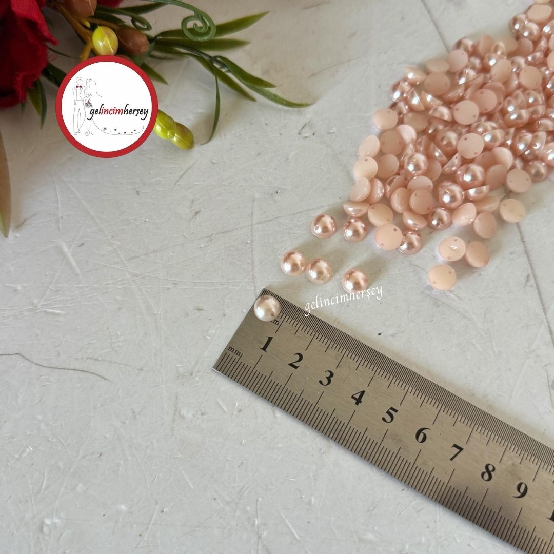 Gelincimherşey100'lüDelikliYarımİnci8mmPudra2