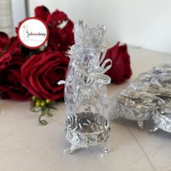 Gelincimherşey 20’li Keseli Altı Ayaklı Kutulu Hediyelik Kına - GÜMÜŞ