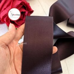 Gelincimherşey 6 cm Saten Kurdele - KOYU MOR